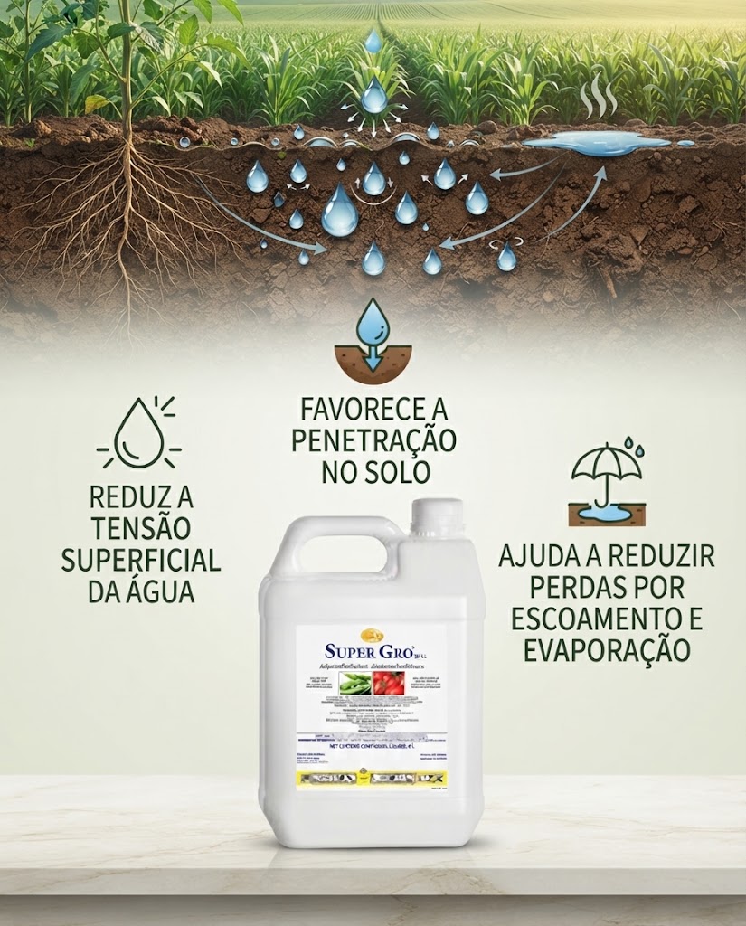 Super Gro 5L — Adjuvante / Surfactante Agrícola